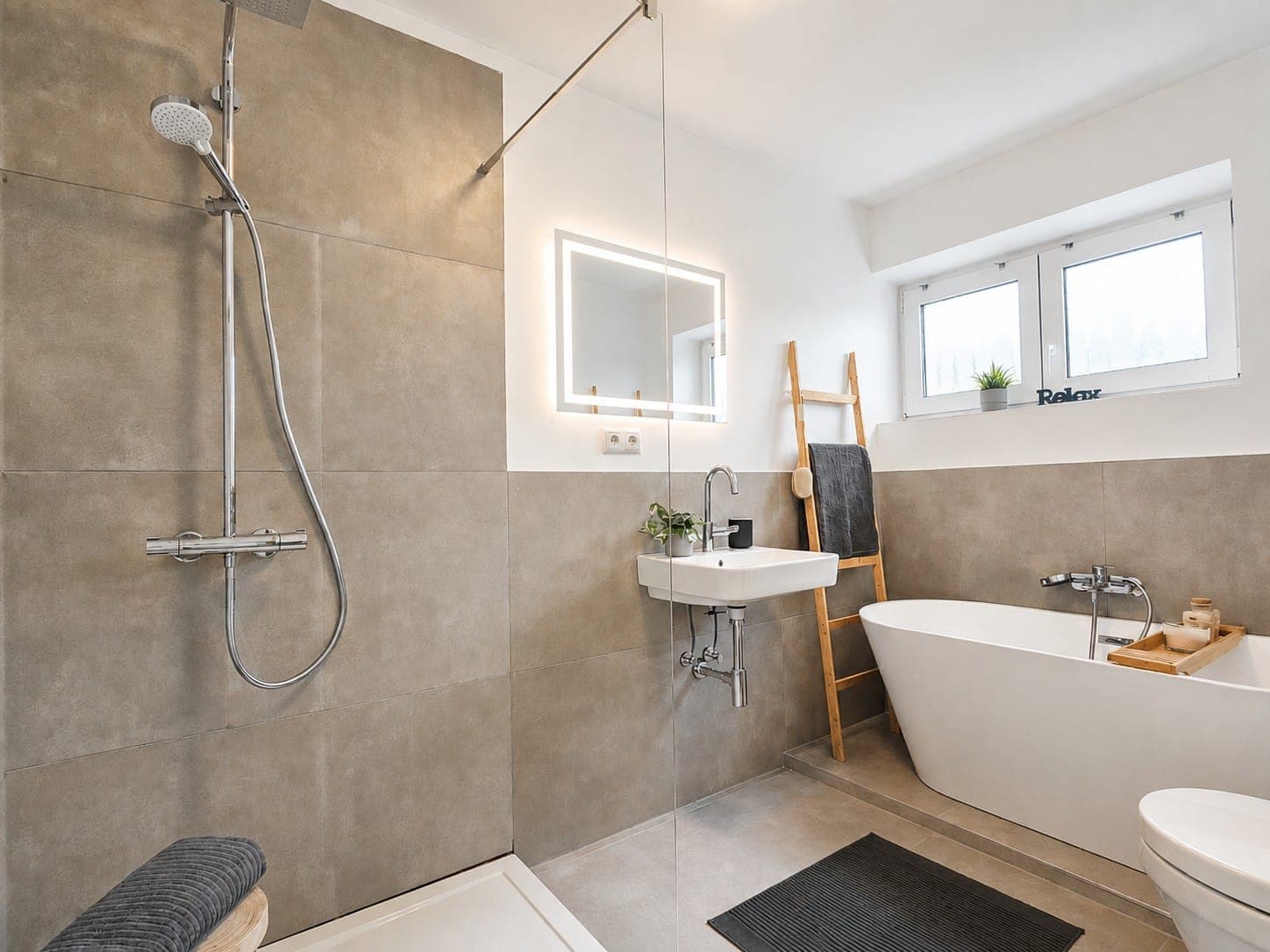 Badezimmer – Homestaging 3-Zimmer Terrassenwohnung, Amberg