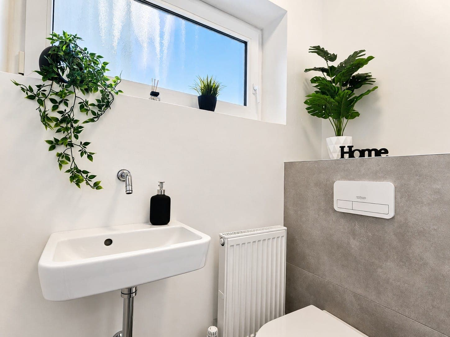 Gäste-WC – Homestaging 3-Zimmer Terrassenwohnung, Amberg