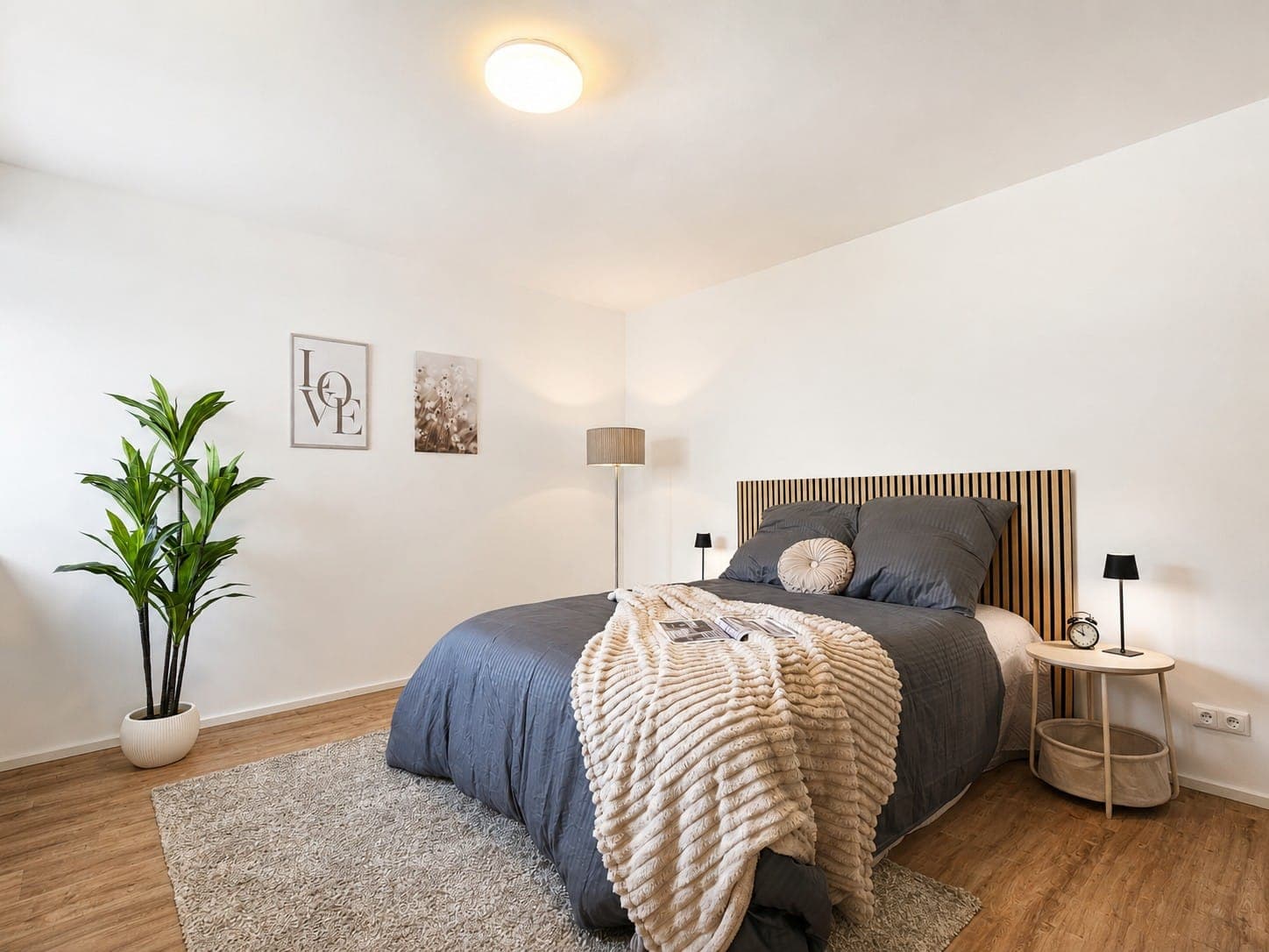Schlafzimmer – Homestaging 3-Zimmer Terrassenwohnung, Amberg
