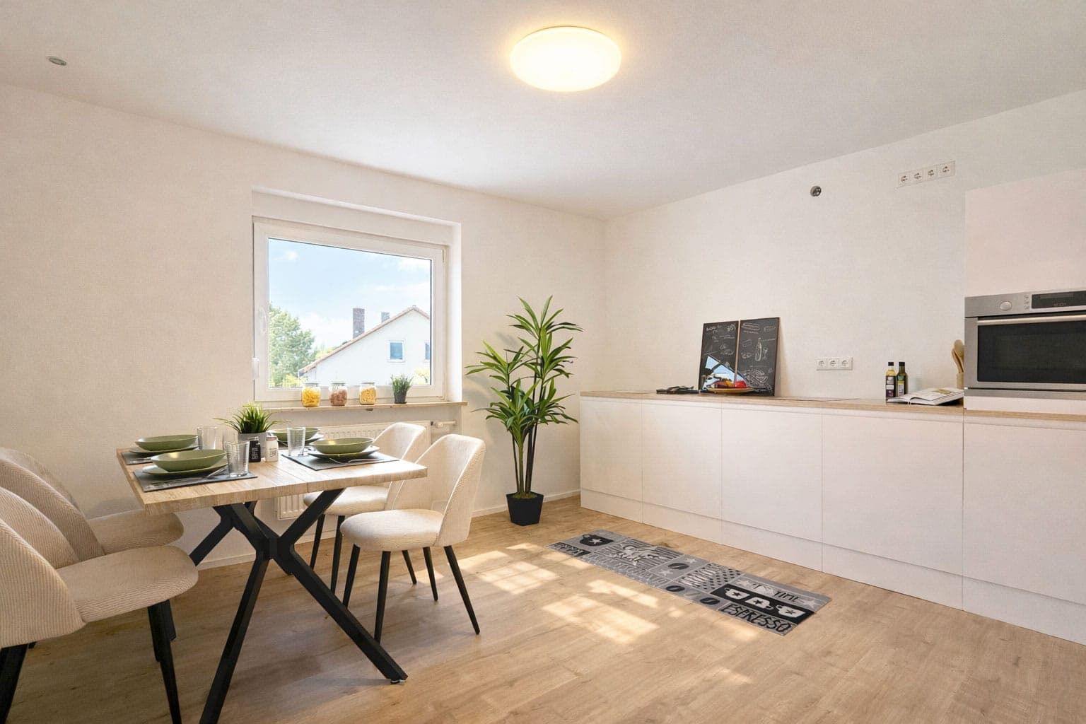 Küche – Homestaging 3-Zimmer-Wohnung, Amberg