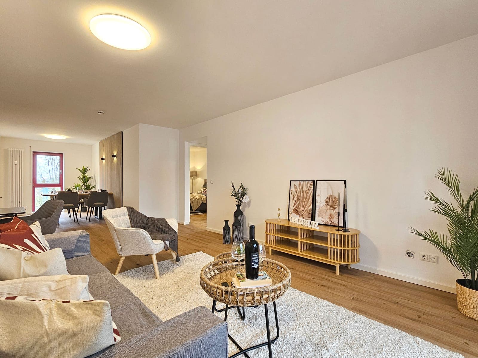Wohnzimmer – Homestaging 3-Zimmer-Wohnung, Kümmersbruck