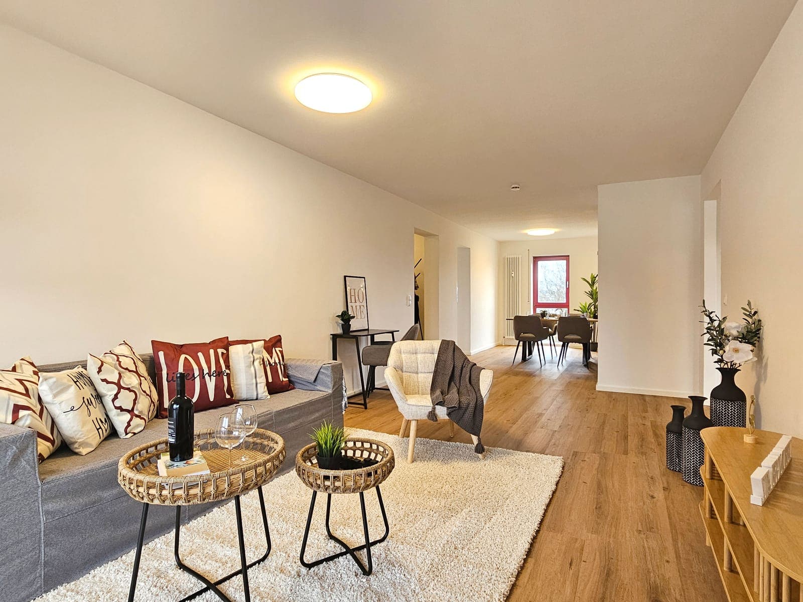 Wohnzimmer – Homestaging 3-Zimmer-Wohnung, Kümmersbruck