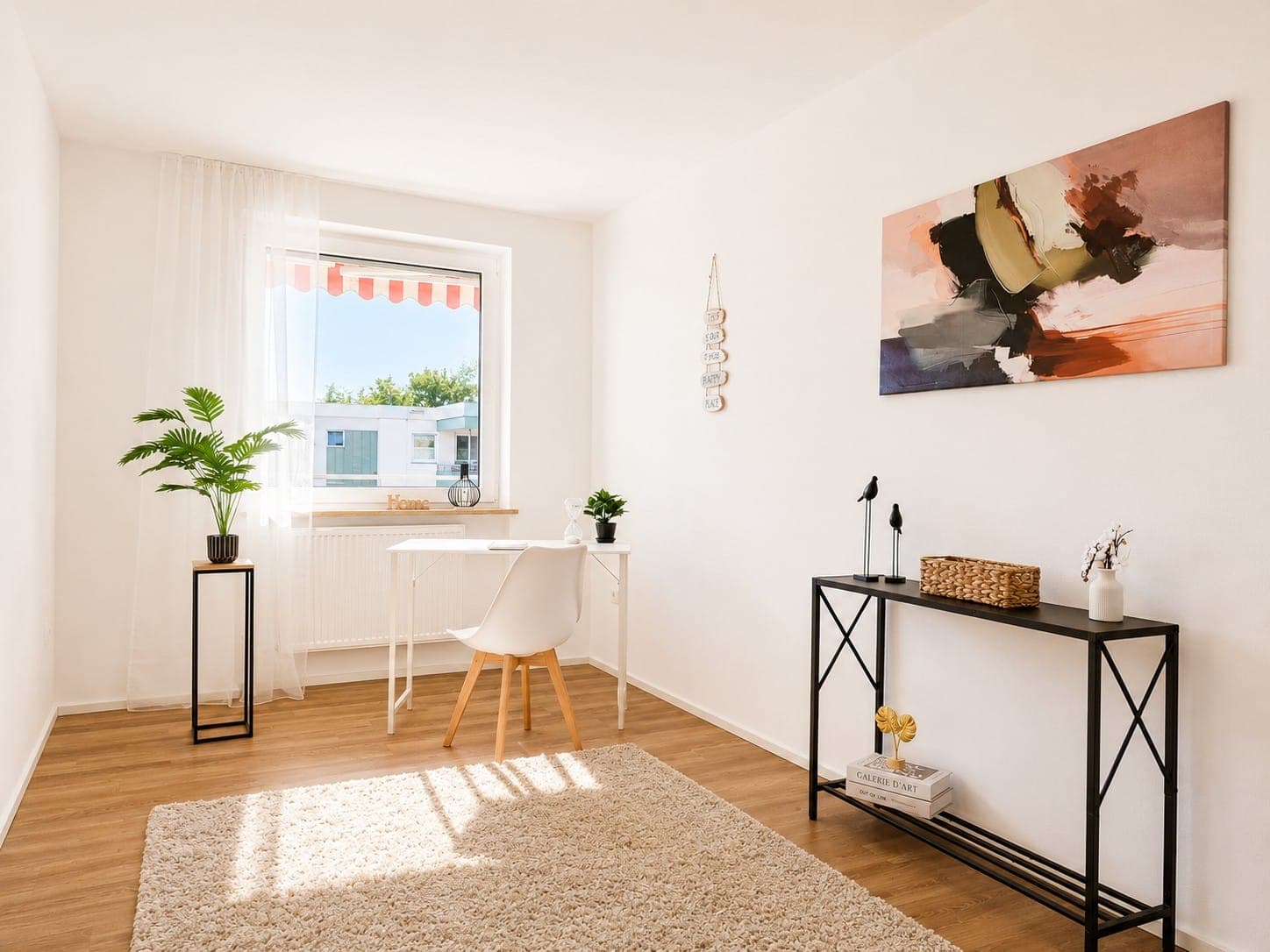 Büro – Homestaging 4-Zimmer-Wohnung, Schweinfurt