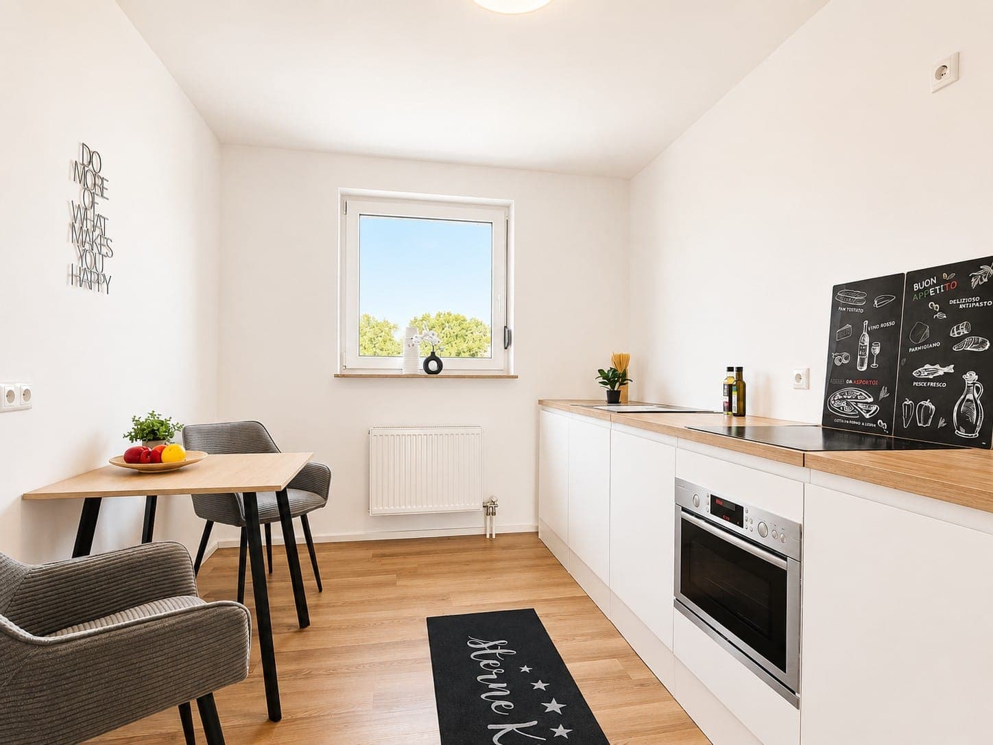 Küche – Homestaging 4-Zimmer-Wohnung, Schweinfurt