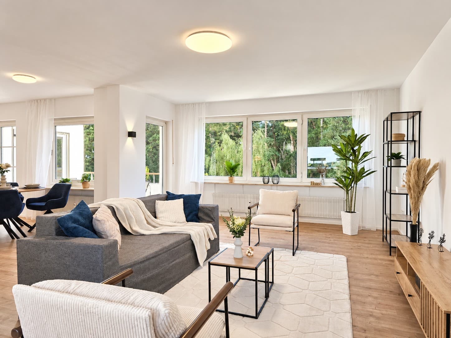 Wohnzimmer – Homestaging 3-Zimmer-Wohnung, Sulzbach-Rosenberg